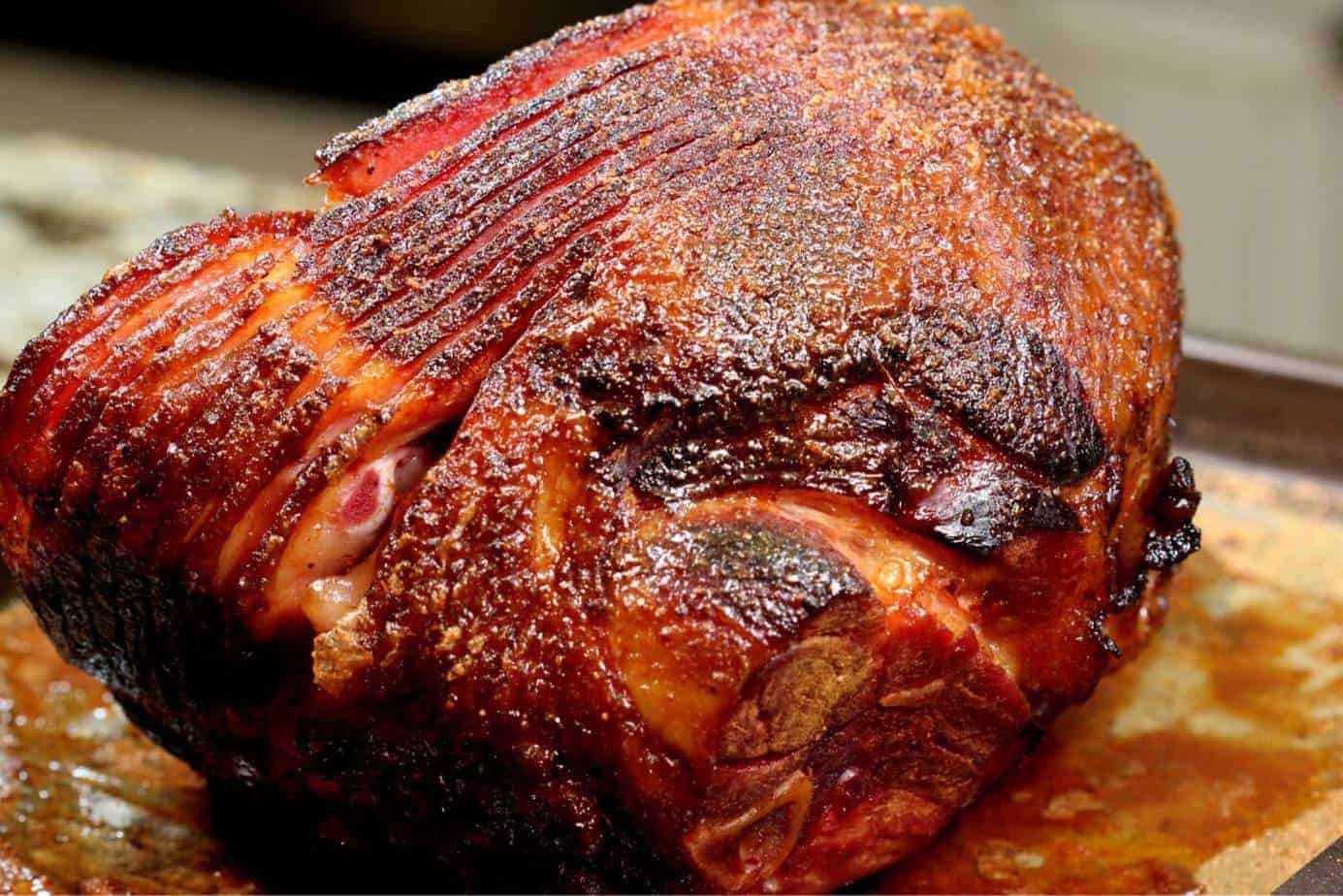 Smoked Glazed Ham
